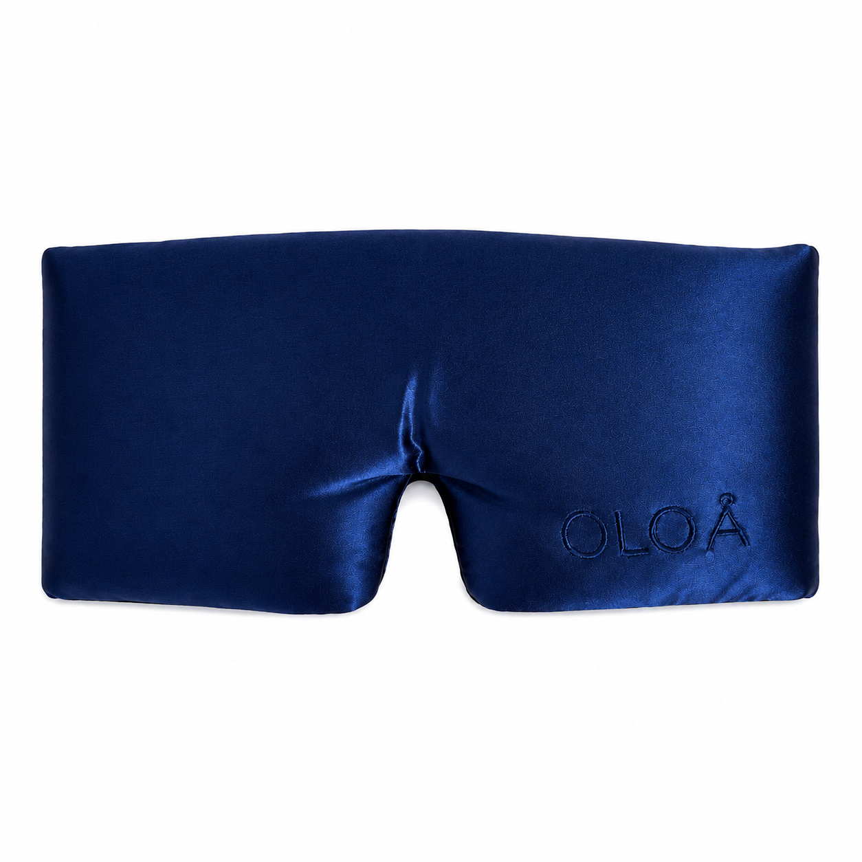 3D Mulberry Silk Lash Protect Sleep Mask - Midnight Navy