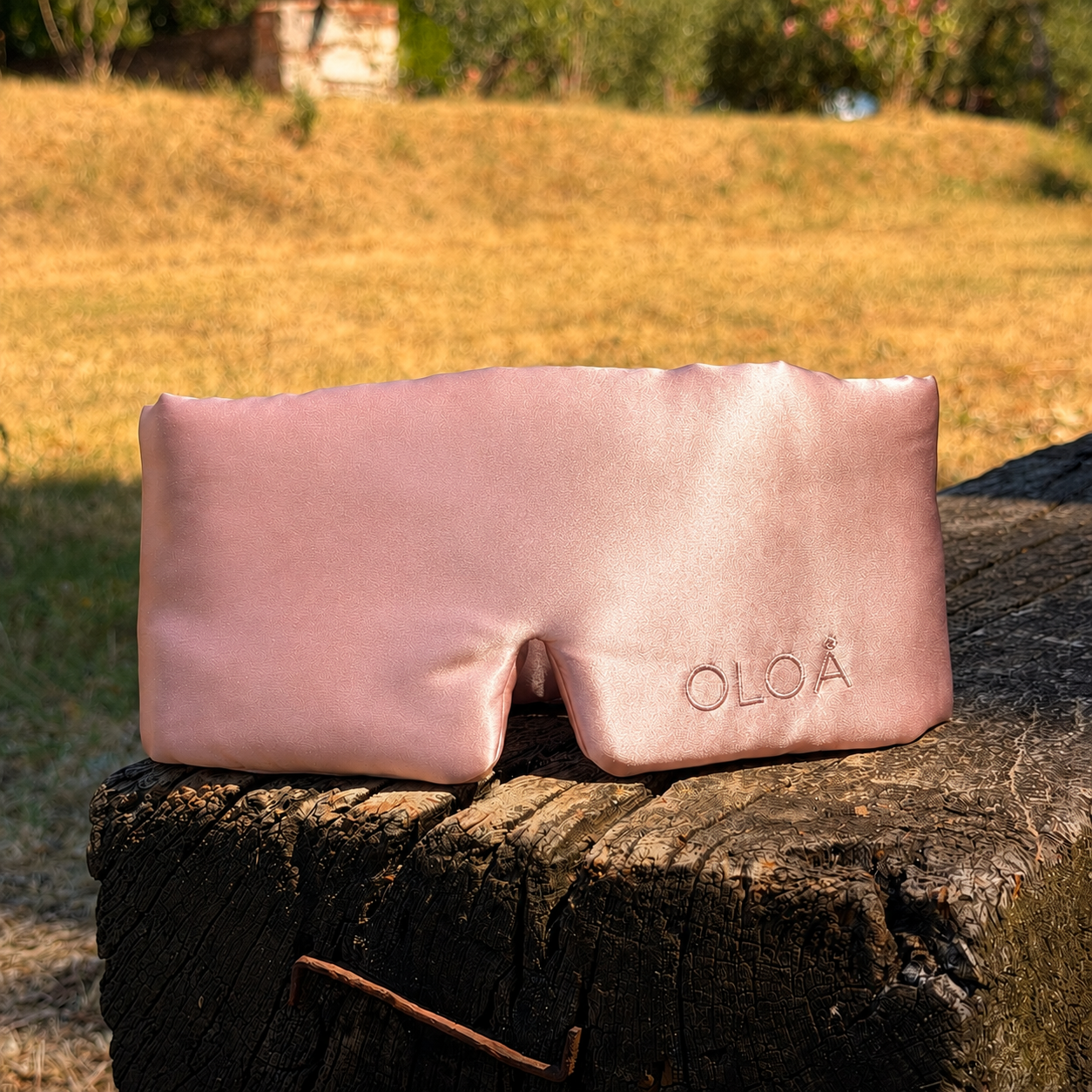 Mulberry Silk Sleep Mask - Blush Pink
