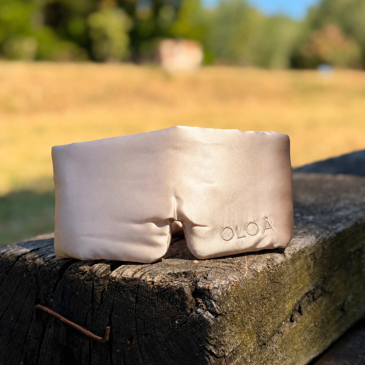 Mulberry Silk Sleep Mask - Rose Gold