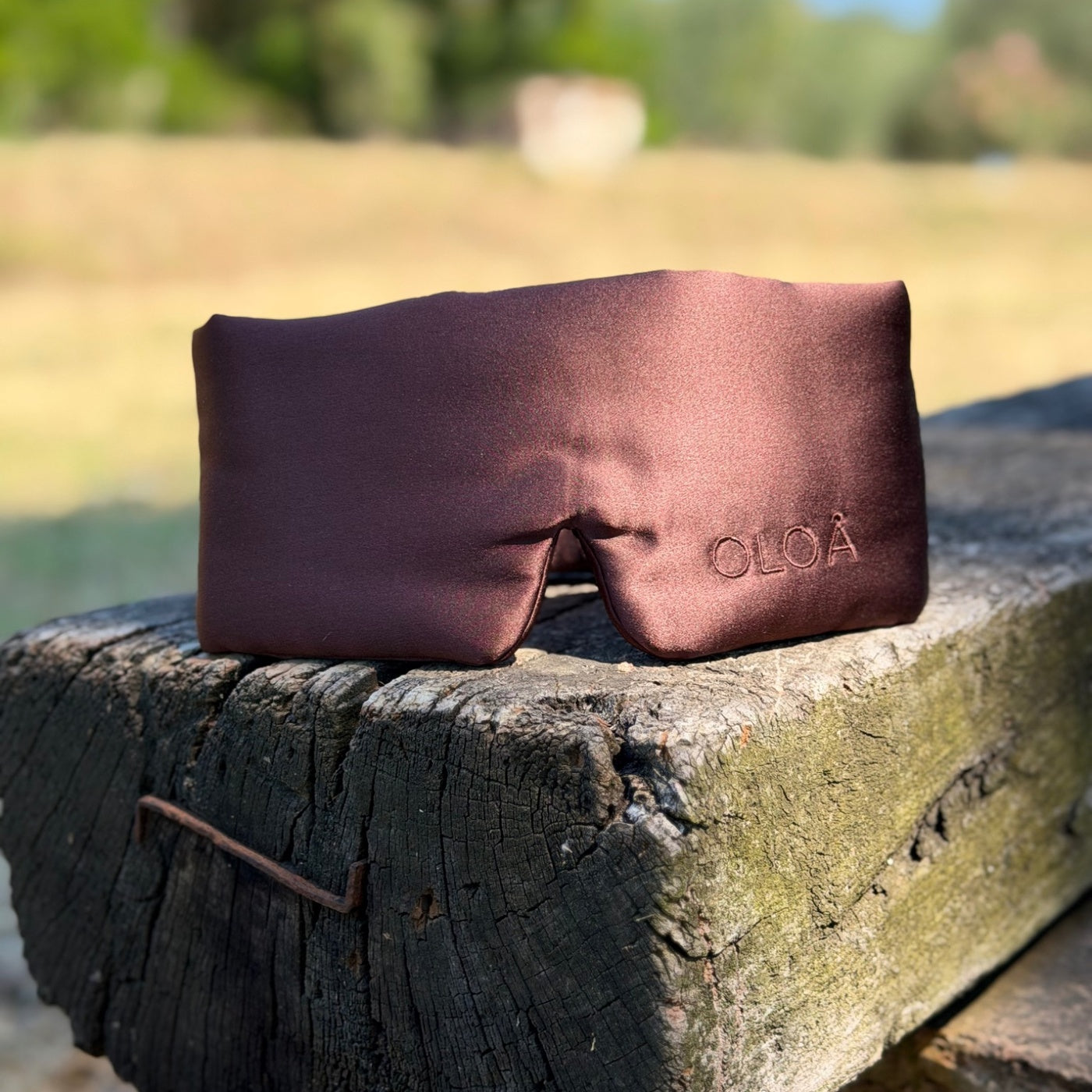 Mulberry Silk Sleep Mask - Chocolate Glow