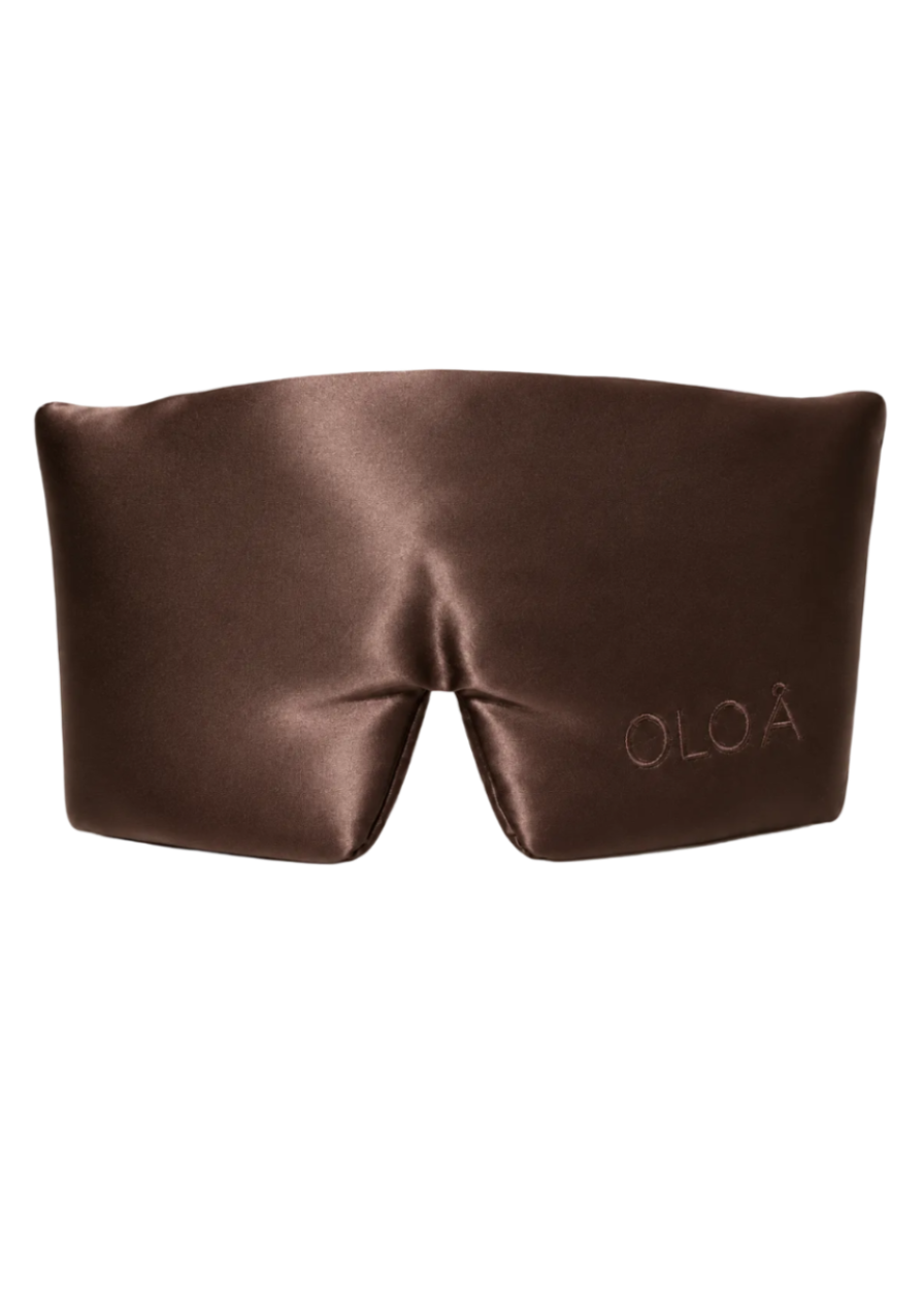 Chocolate Glow Silk Sleep Mask