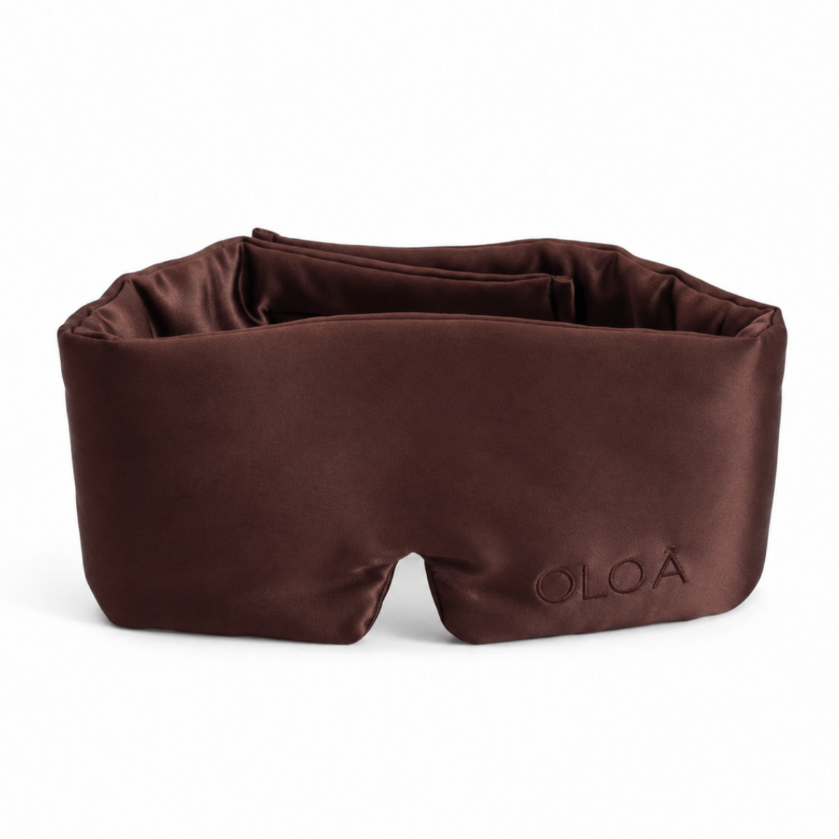 Chocolate Glow Silk Sleep Mask