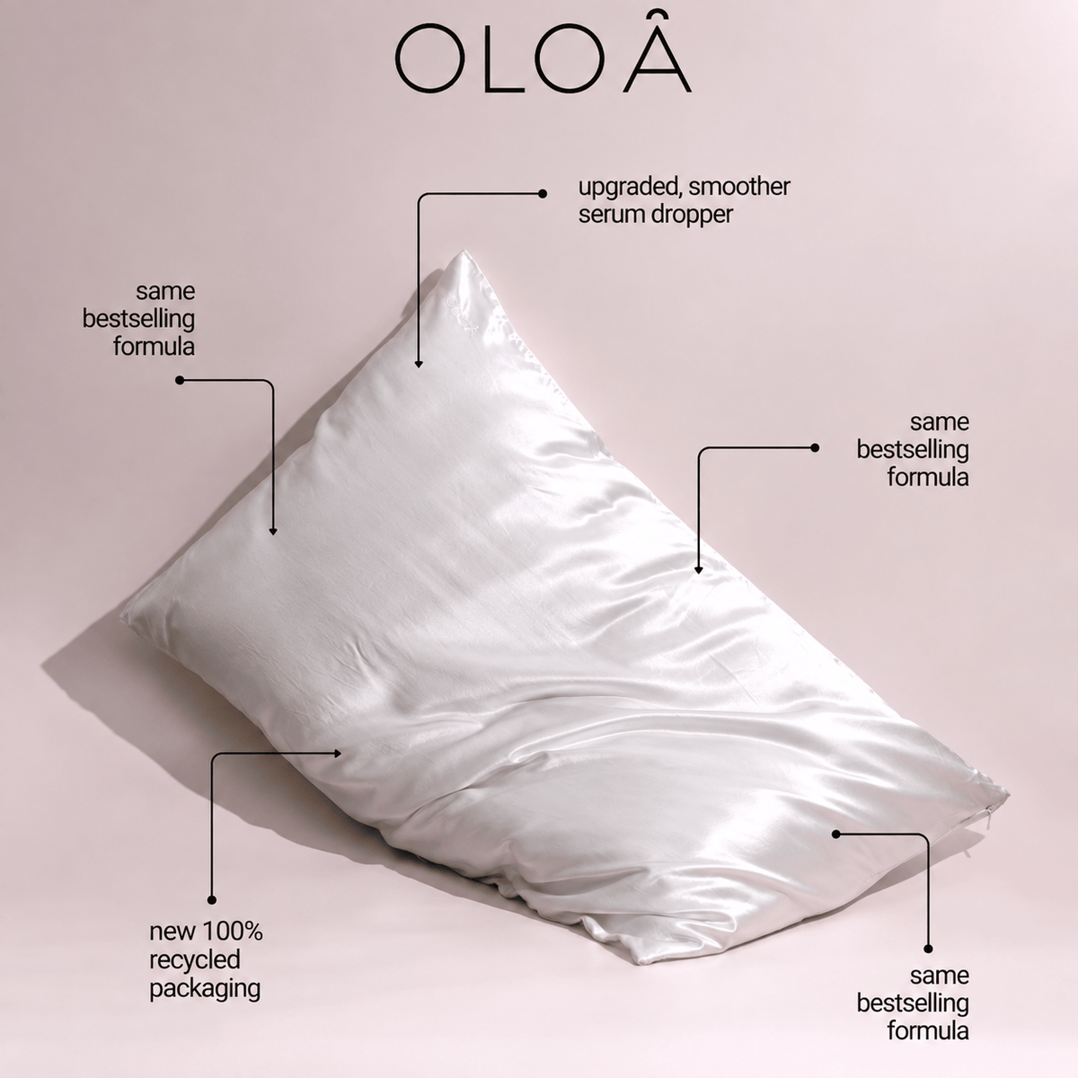Ivory Pearl Silk Pillowcase