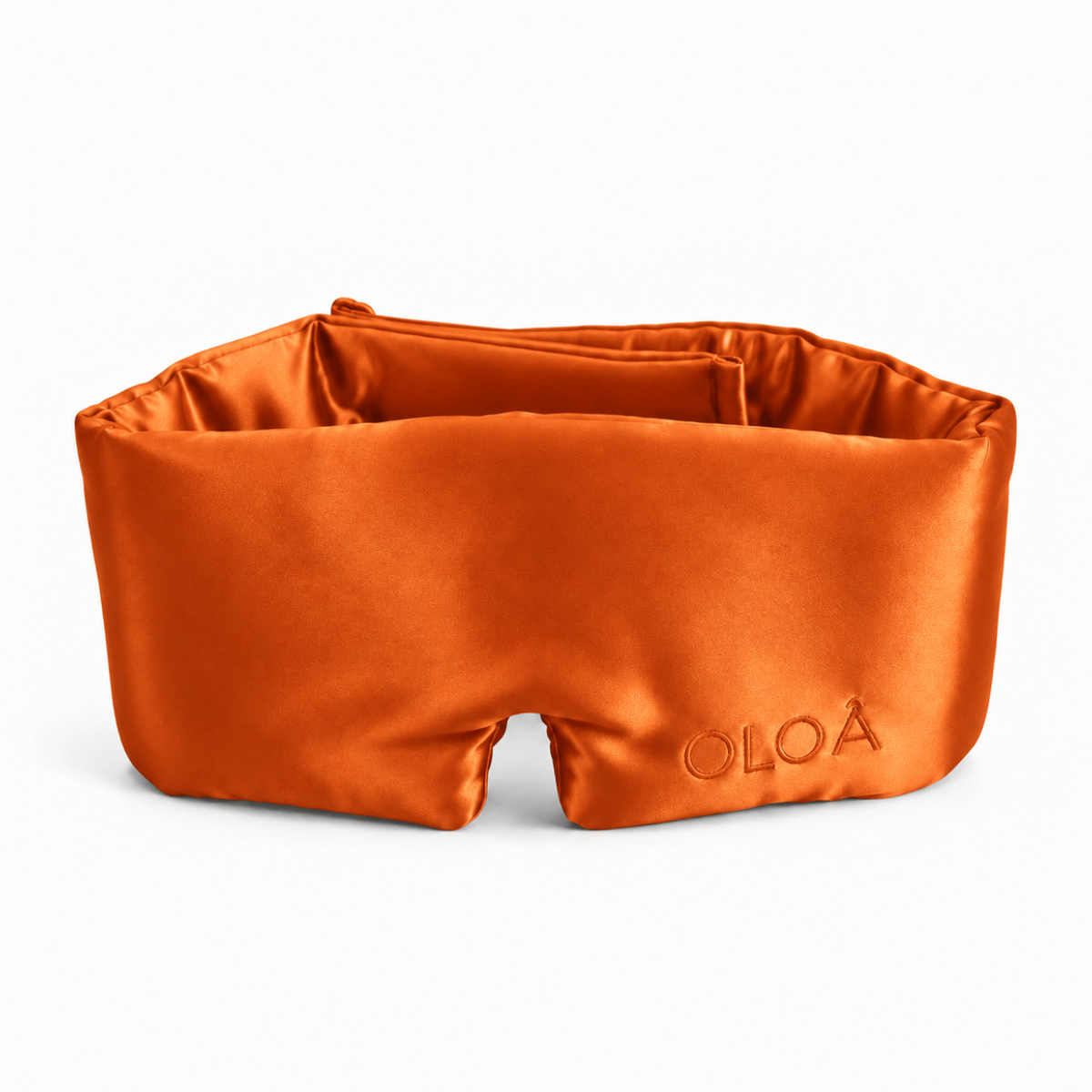 Burnt Amber Silk Sleep Mask
