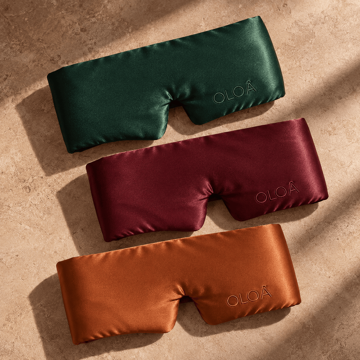 Emerald Green Silk Sleep Mask