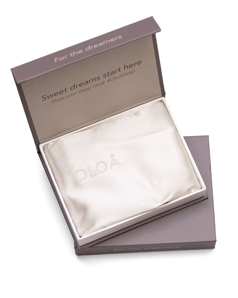 Ivory Pearl Silk Pillowcase