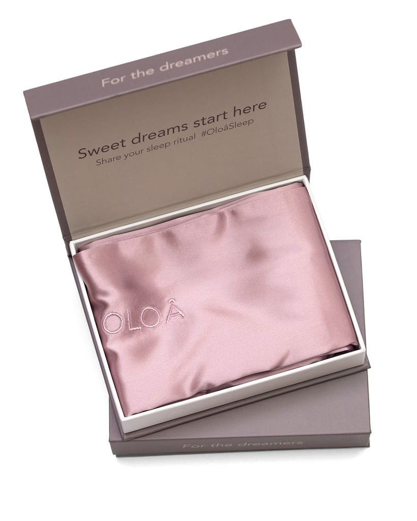 Blush Rose Silk Pillowcase
