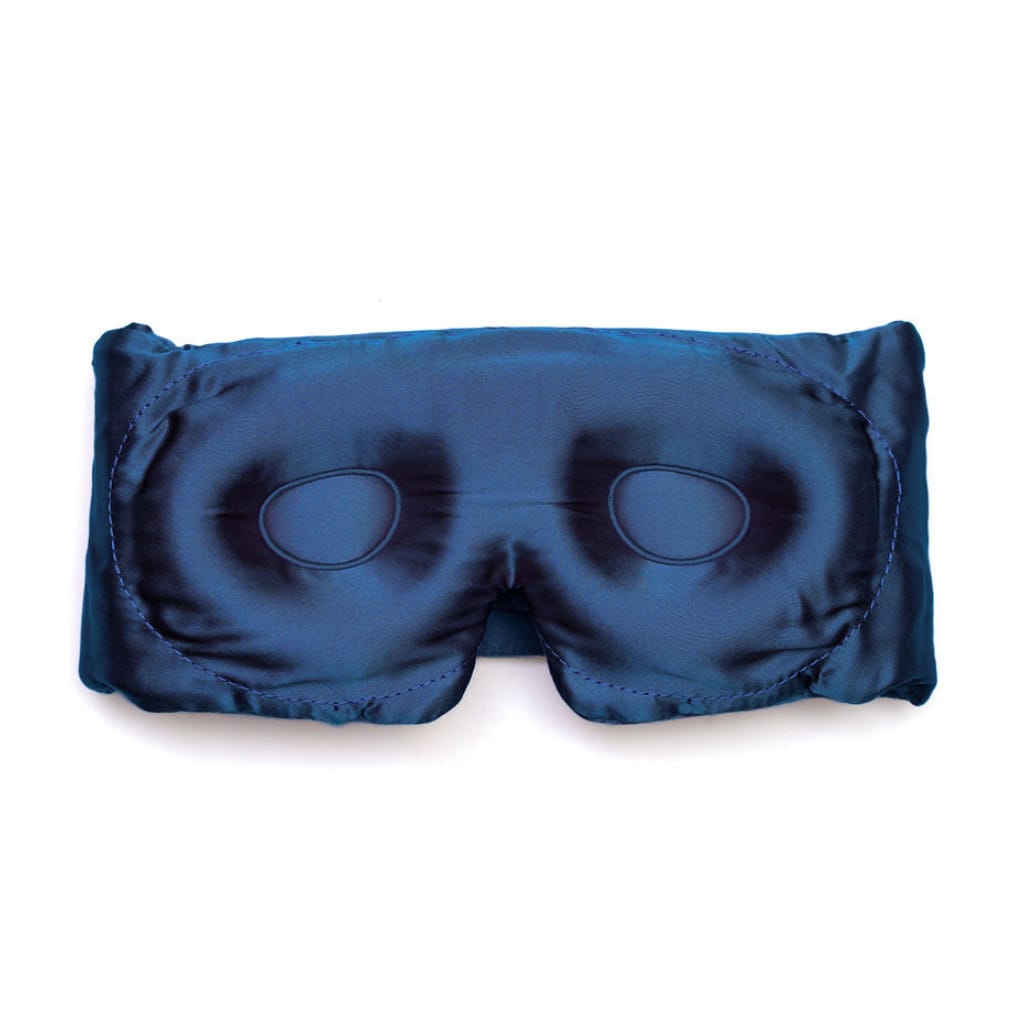 Midnight Navy 3D Silk Mask