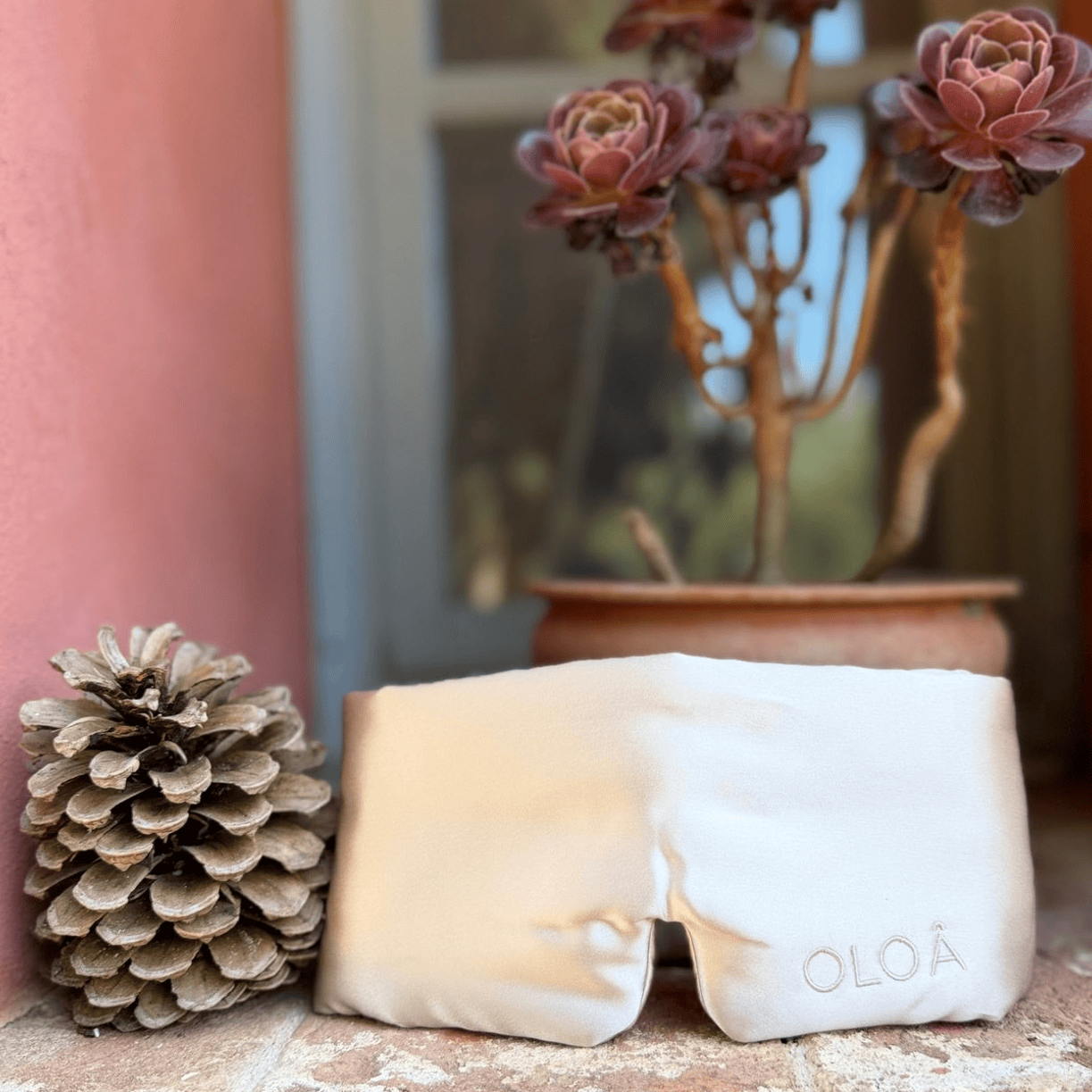 Rose Gold Silk Sleep Mask