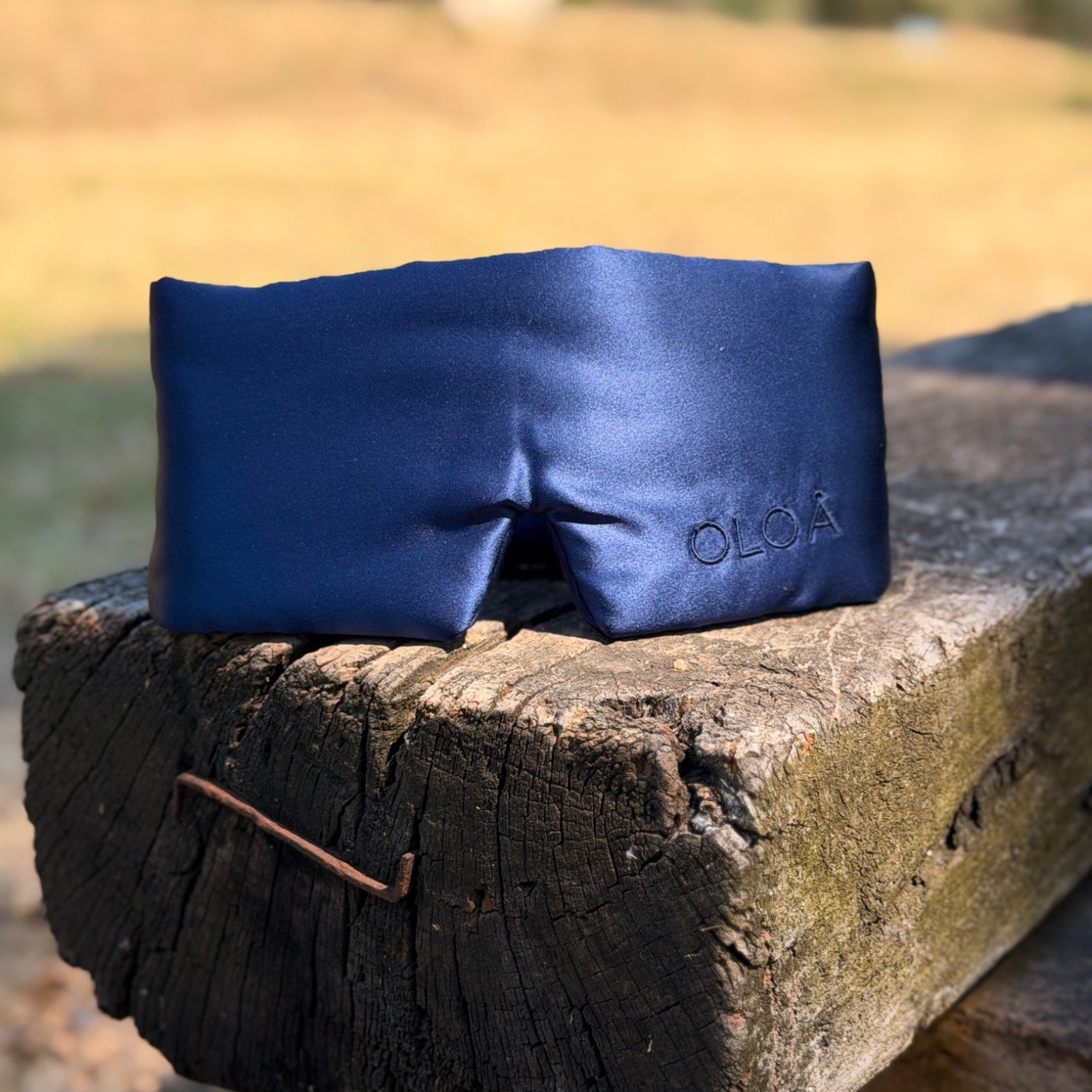 Mulberry Silk Sleep Mask - Midnight Navy